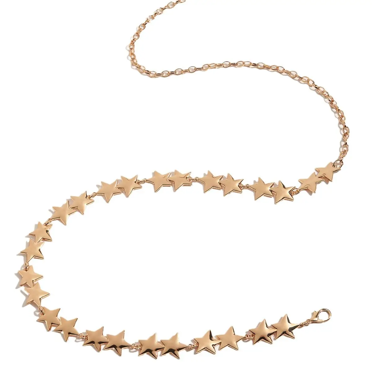 Gold Star Waist Chain Necklace Belt Accessory - Image 6