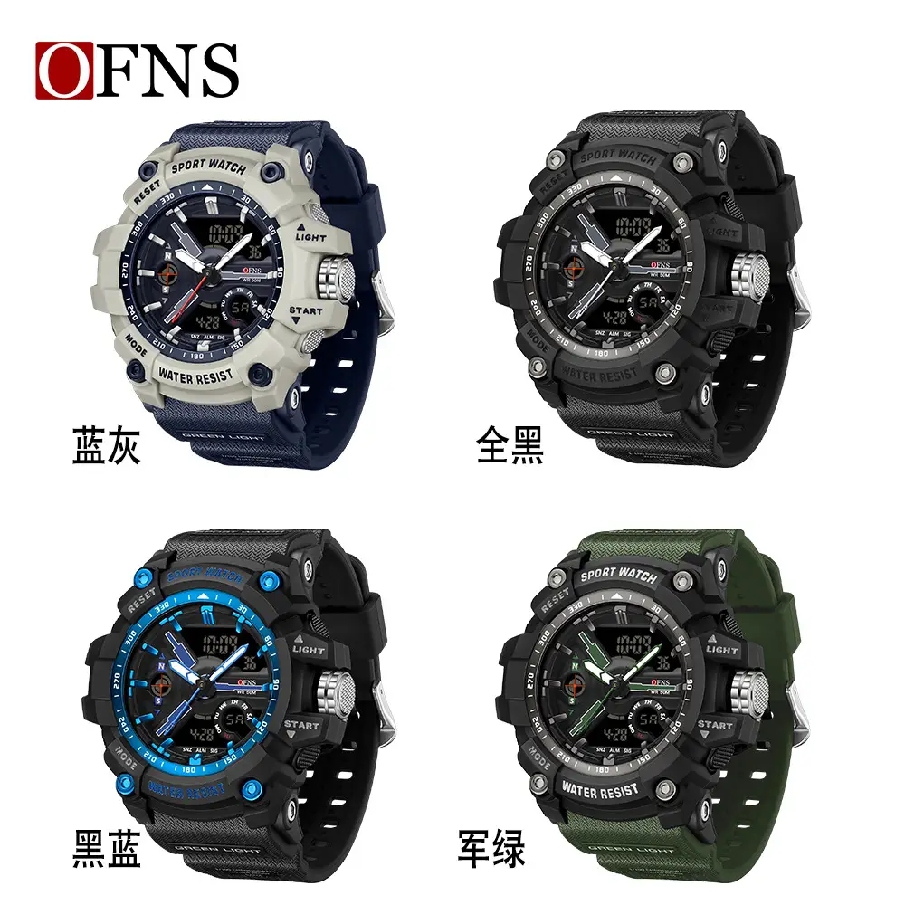 O'Fani Waterproof Sports Watch with Digital Display - Image 8