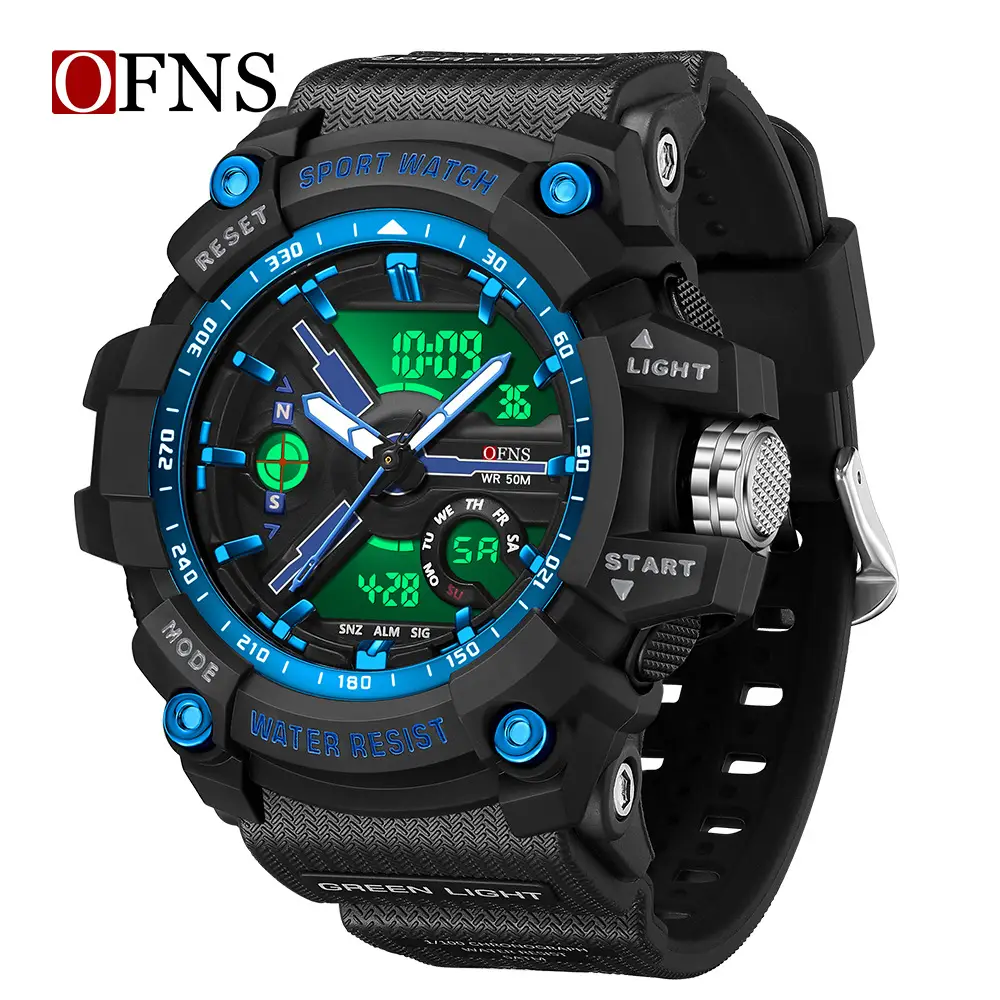 O'Fani Waterproof Sports Watch with Digital Display - Image 9