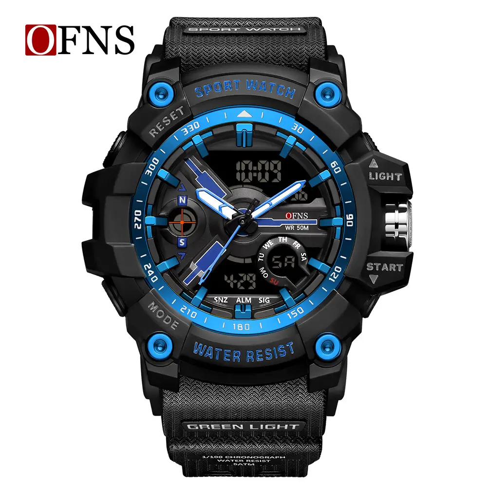 O'Fani Waterproof Sports Watch with Digital Display - Image 4