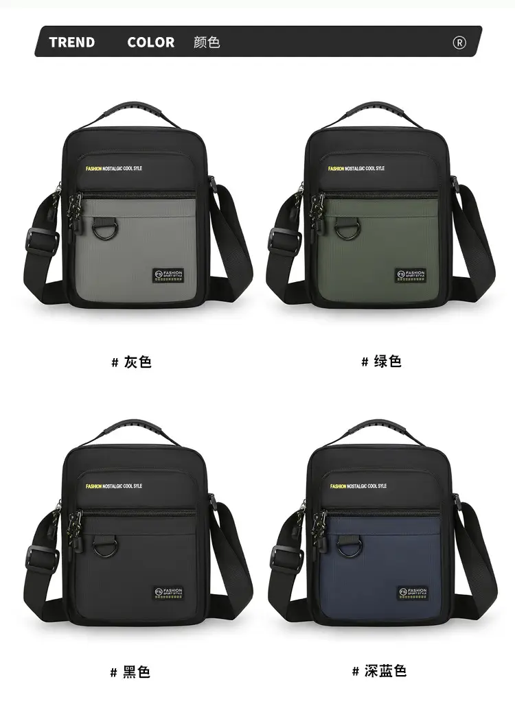 Men's Waterproof Crossbody Bag 6000mAh Large Capacity — feature 9