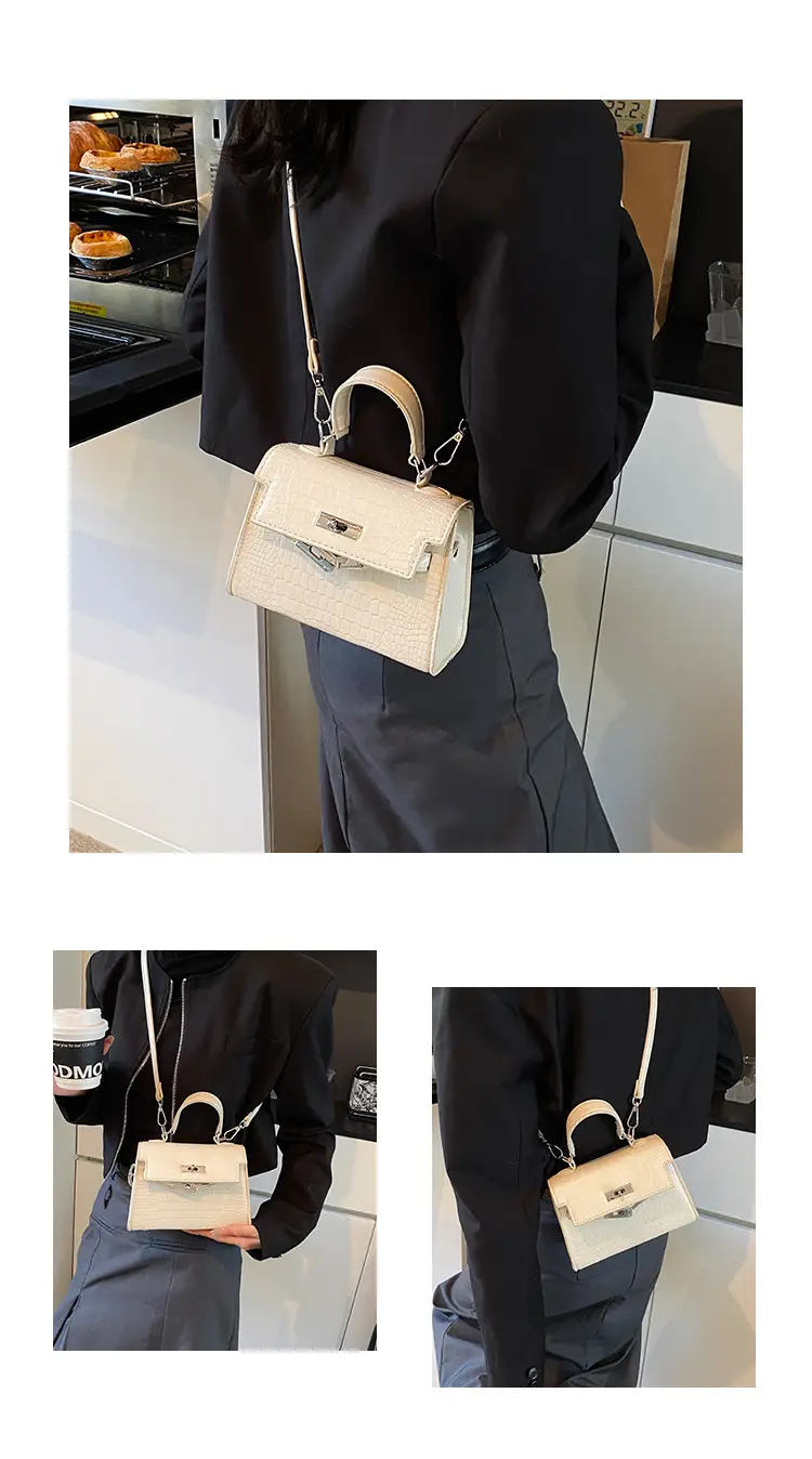 Women's Cream Embroidered Crossbody Bag Spring 2025 — feature 6