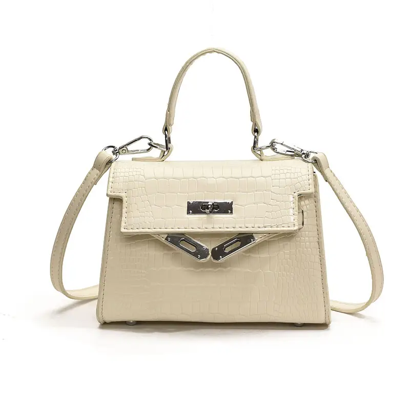 Women's Cream Embroidered Crossbody Bag Spring 2025 - Image 2