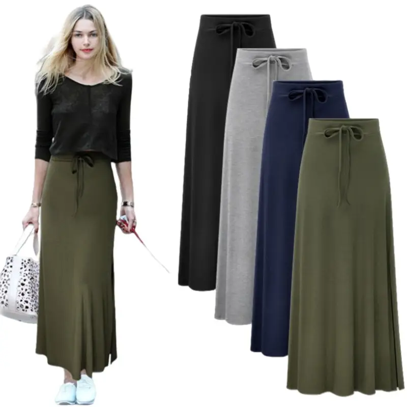 Women's Belted High Waist Slimming Skirt Set — feature 7