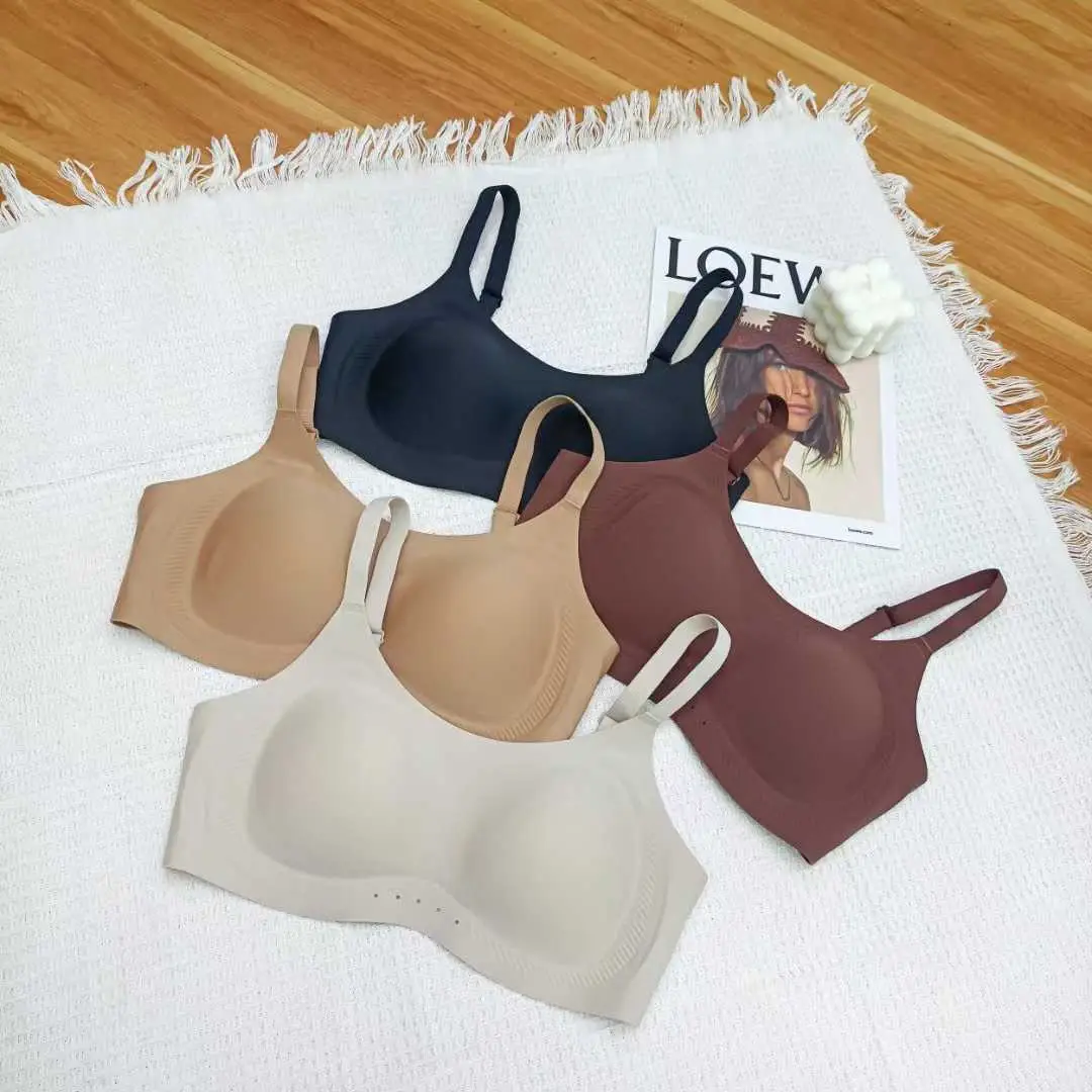 Traceless Tila Chest Underwear Women's Warm Non-Steel Ring - Image 2