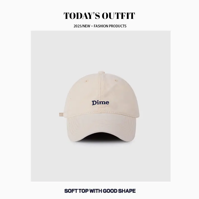 Women Blue Dime Embroidered Baseball Cap Spring Autumn - Image 4