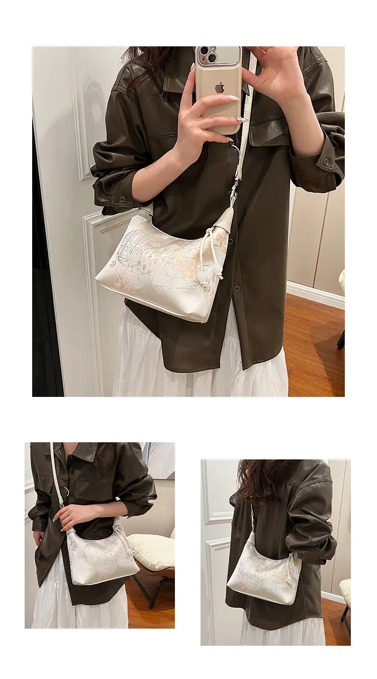 New Chinese Style Jacquard Cloth Shoulder Bag for Women — feature 13