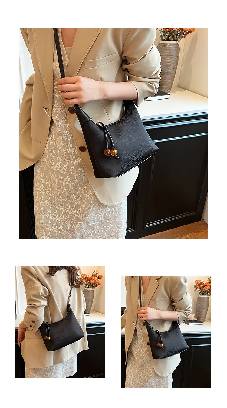 New Chinese Style Jacquard Cloth Shoulder Bag for Women — feature 16