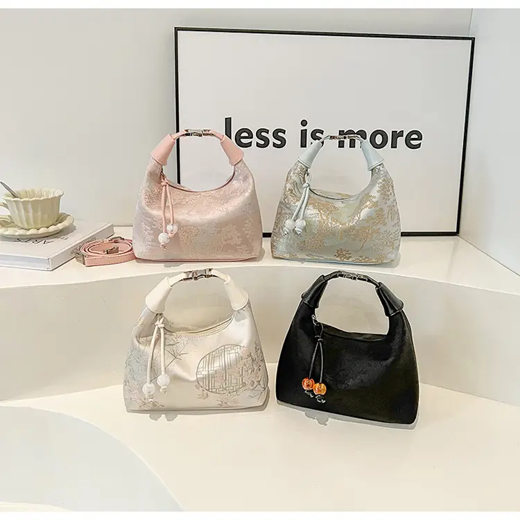 New Chinese Style Jacquard Cloth Shoulder Bag for Women — feature 17