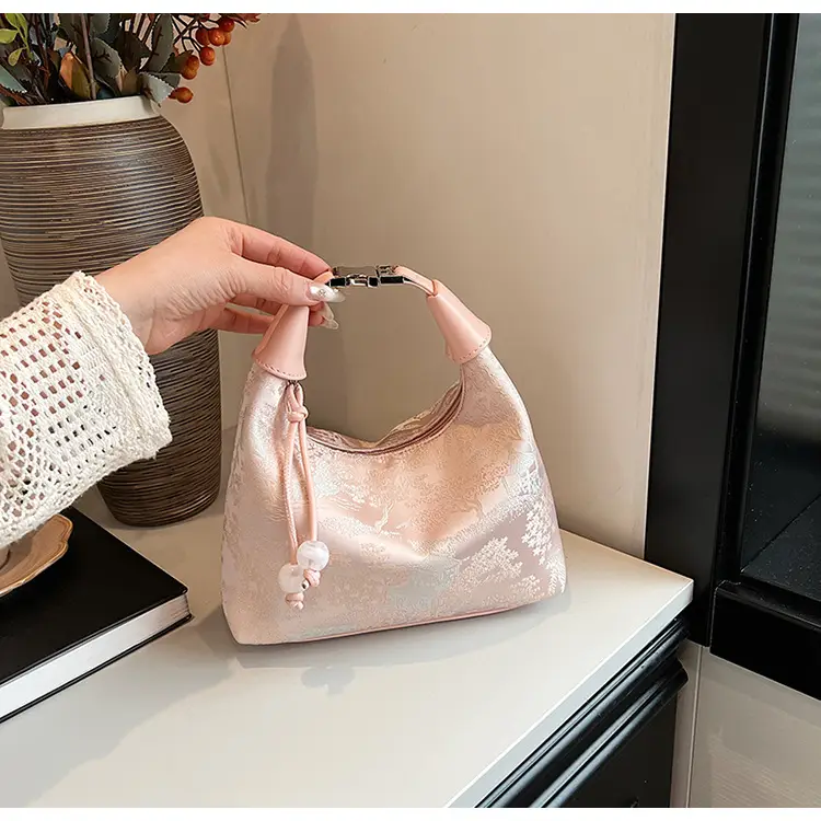 New Chinese Style Jacquard Cloth Shoulder Bag for Women — feature 19