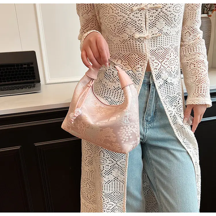 New Chinese Style Jacquard Cloth Shoulder Bag for Women — feature 22