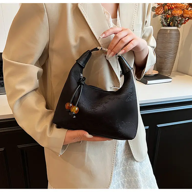 New Chinese Style Jacquard Cloth Shoulder Bag for Women — feature 41