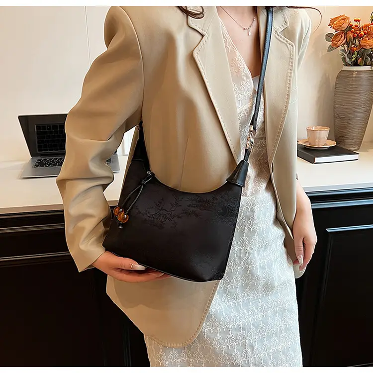 New Chinese Style Jacquard Cloth Shoulder Bag for Women — feature 44
