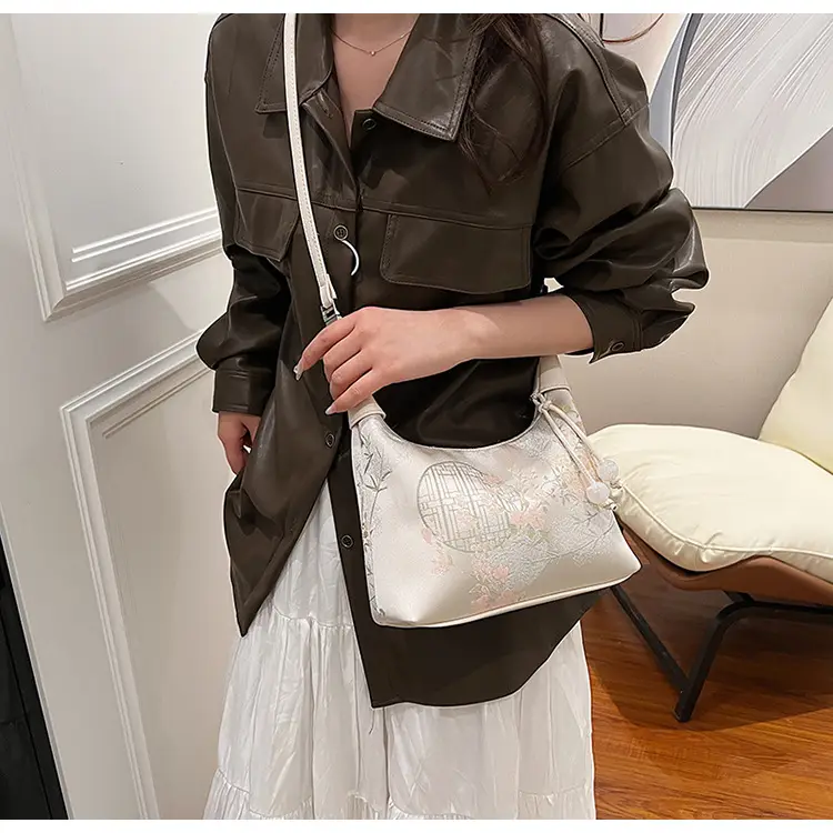 New Chinese Style Jacquard Cloth Shoulder Bag for Women — feature 47