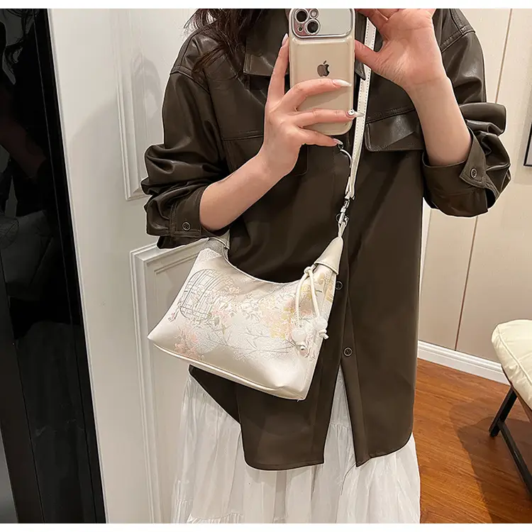 New Chinese Style Jacquard Cloth Shoulder Bag for Women — feature 48