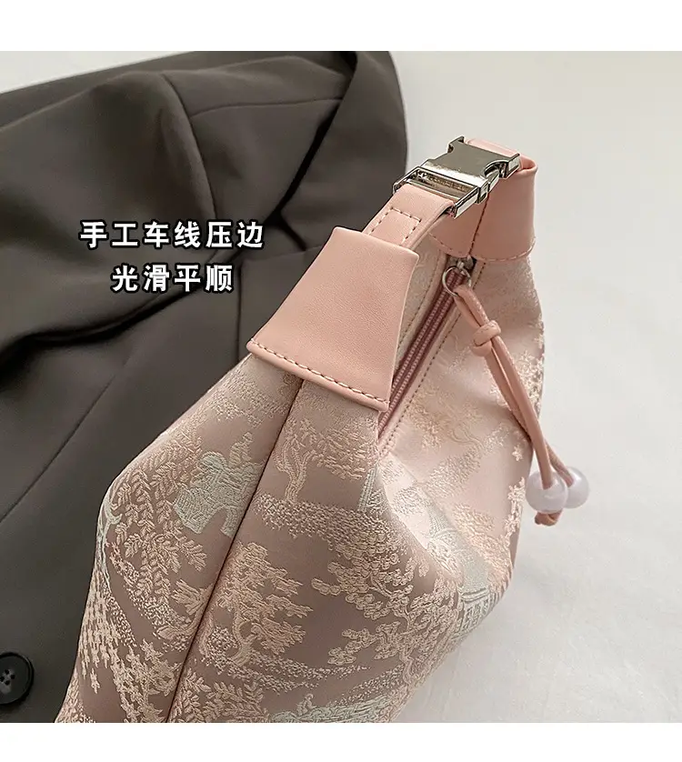 New Chinese Style Jacquard Cloth Shoulder Bag for Women — feature 6