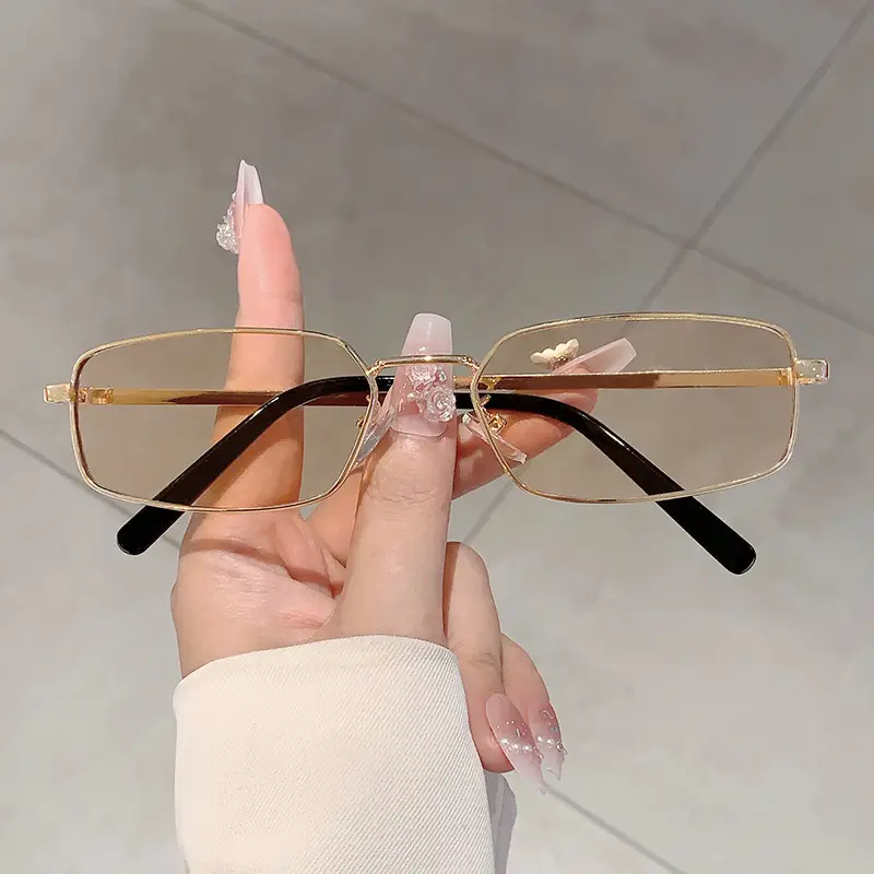 Classic Retro Metal Sunglasses New Style Chanel