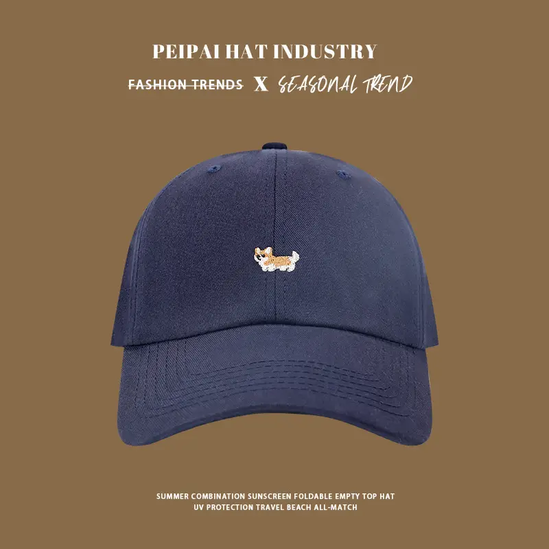 Cute Corgi Cap for Women All Season Match — feature 9