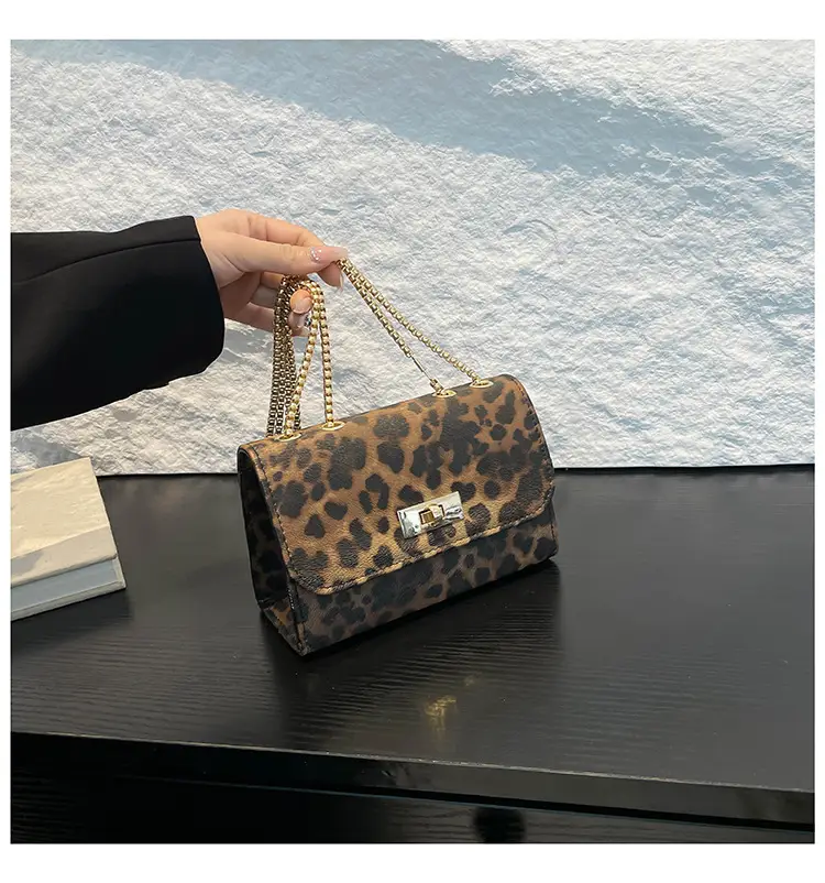 Leopard Print Chain Shoulder Bag Women 2025 — feature 20