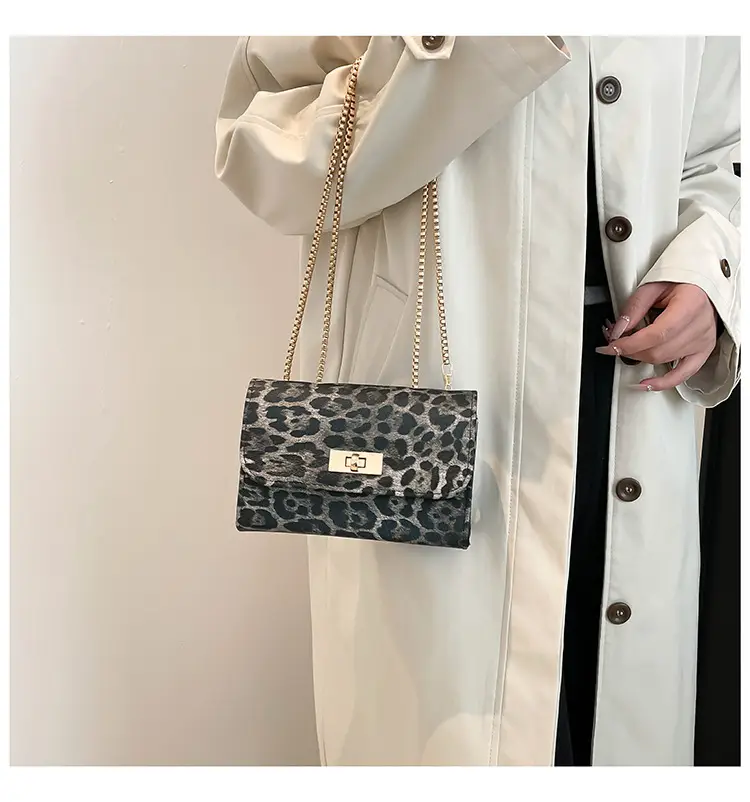 Leopard Print Chain Shoulder Bag Women 2025 — feature 30