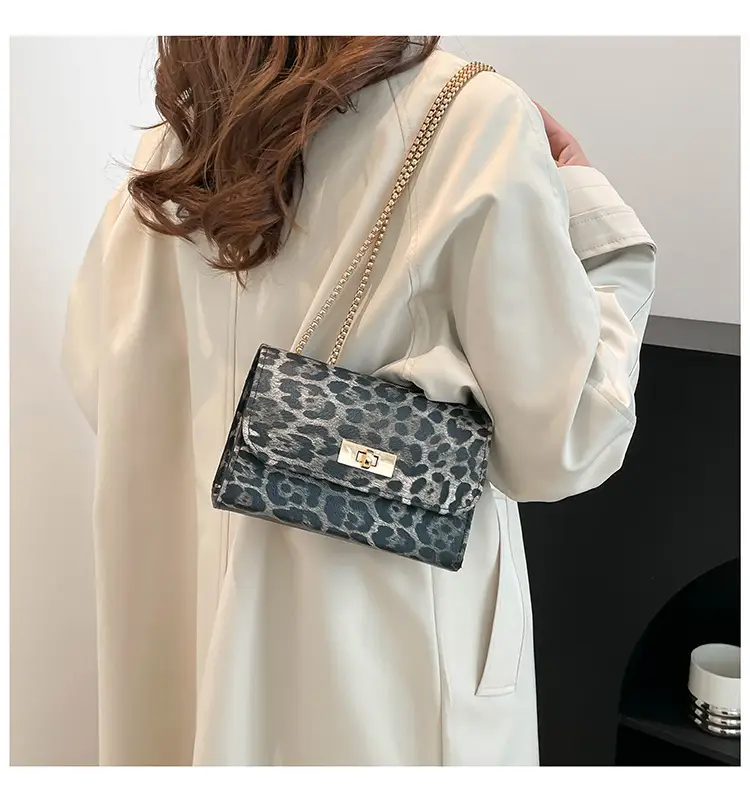 Leopard Print Chain Shoulder Bag Women 2025 — feature 31