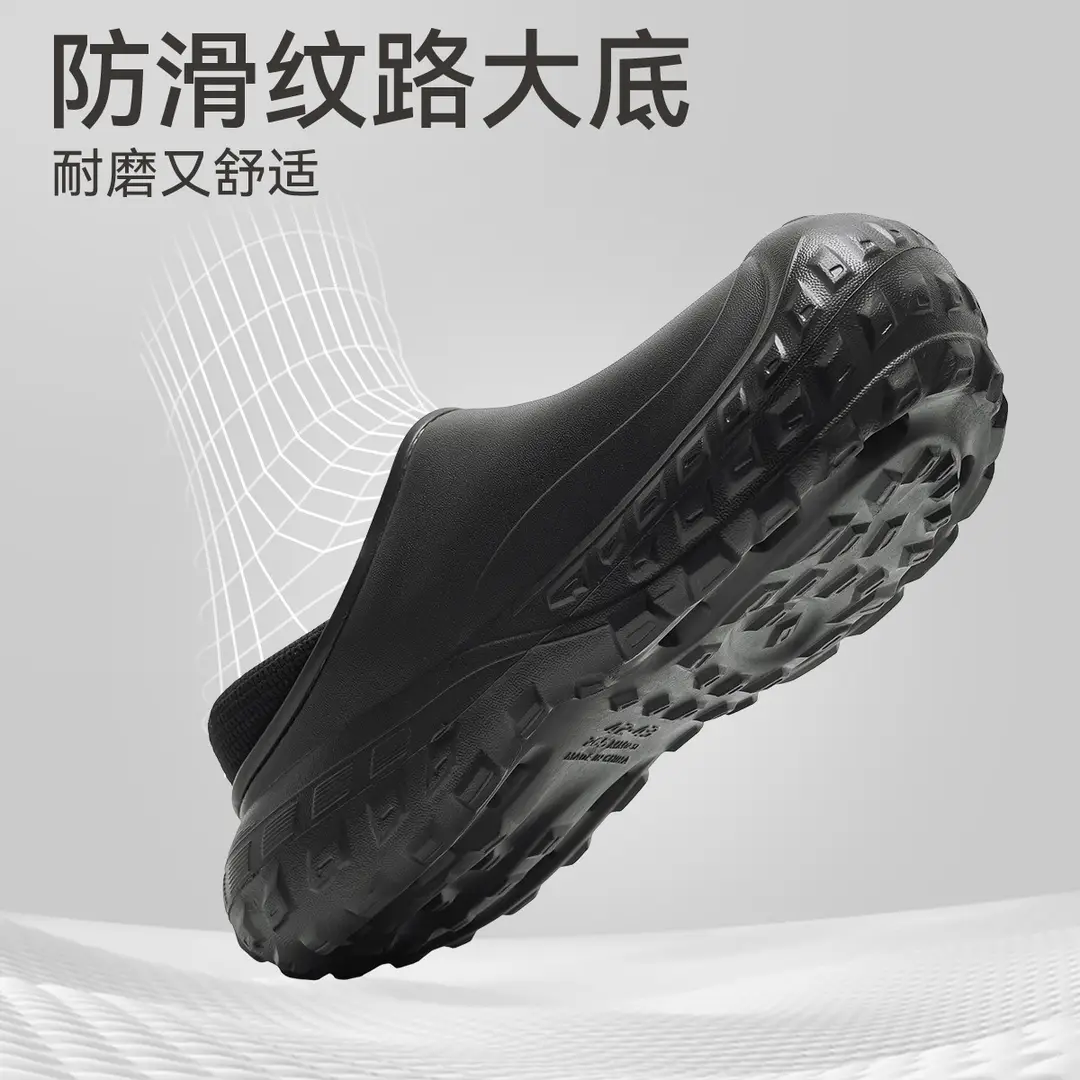 Waterproof Cotton Slippers for Men, Autumn and Winter Outer Wear, Non-Slip Home Plus Velvet Bag and Warm Cotton Shoes for Men, Manufacturer Wholesale - Image 7