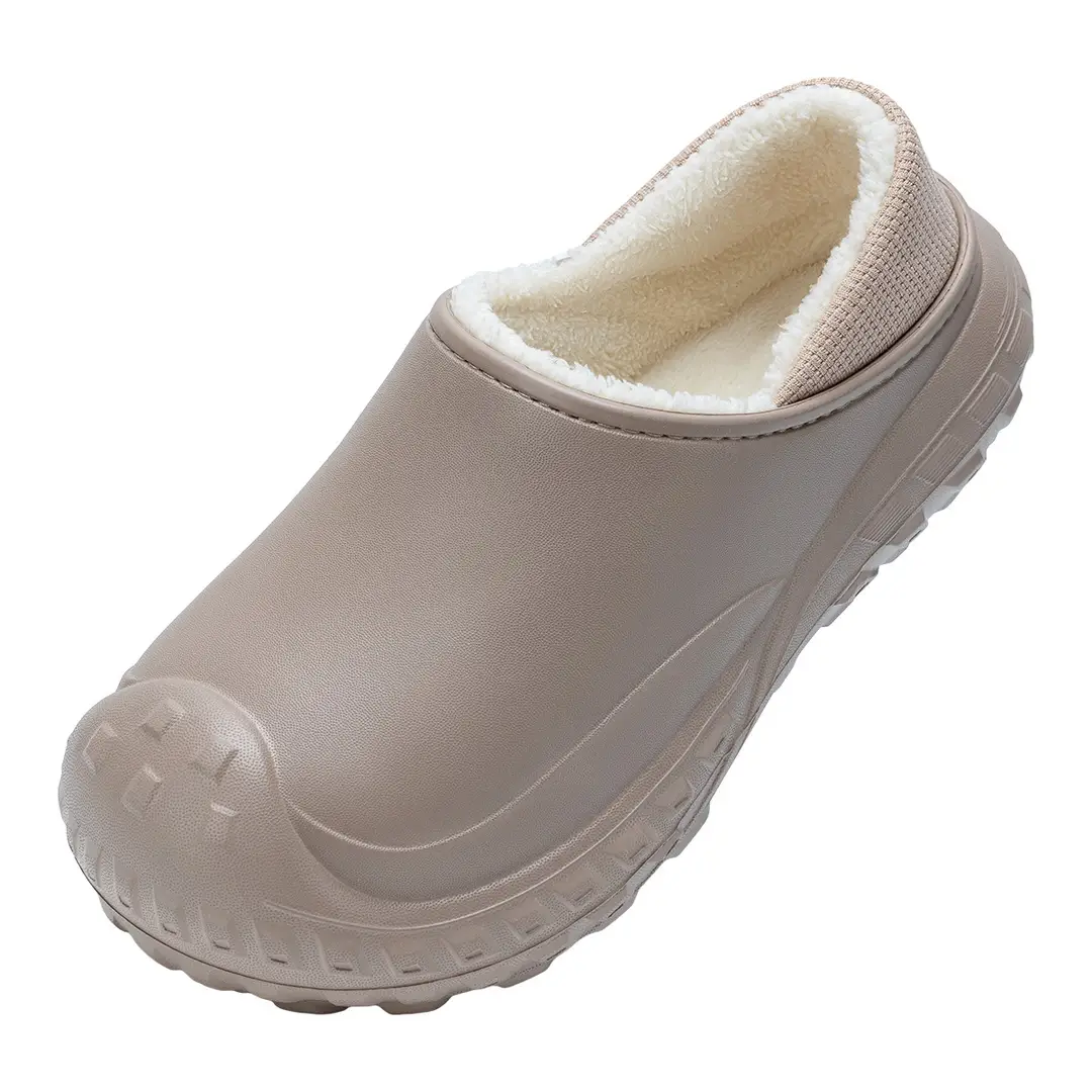 Waterproof Cotton Slippers for Men, Autumn and Winter Outer Wear, Non-Slip Home Plus Velvet Bag and Warm Cotton Shoes for Men, Manufacturer Wholesale - Image 8