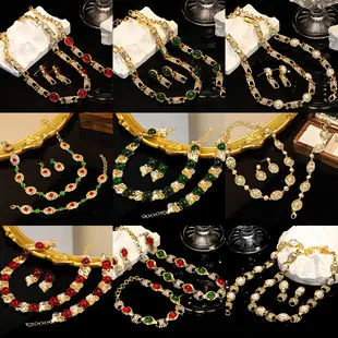 Dark Star Rhinestone 5-Piece Earrings Set — feature 3