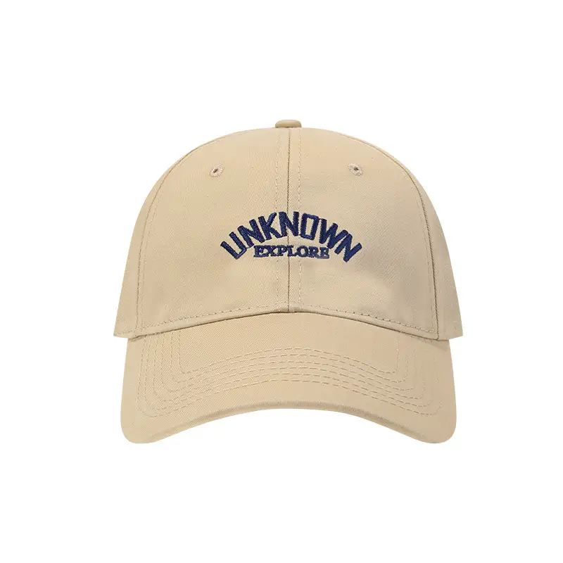 Unknowmen Embroidered Curved Sunshade Cap Red - Image 11