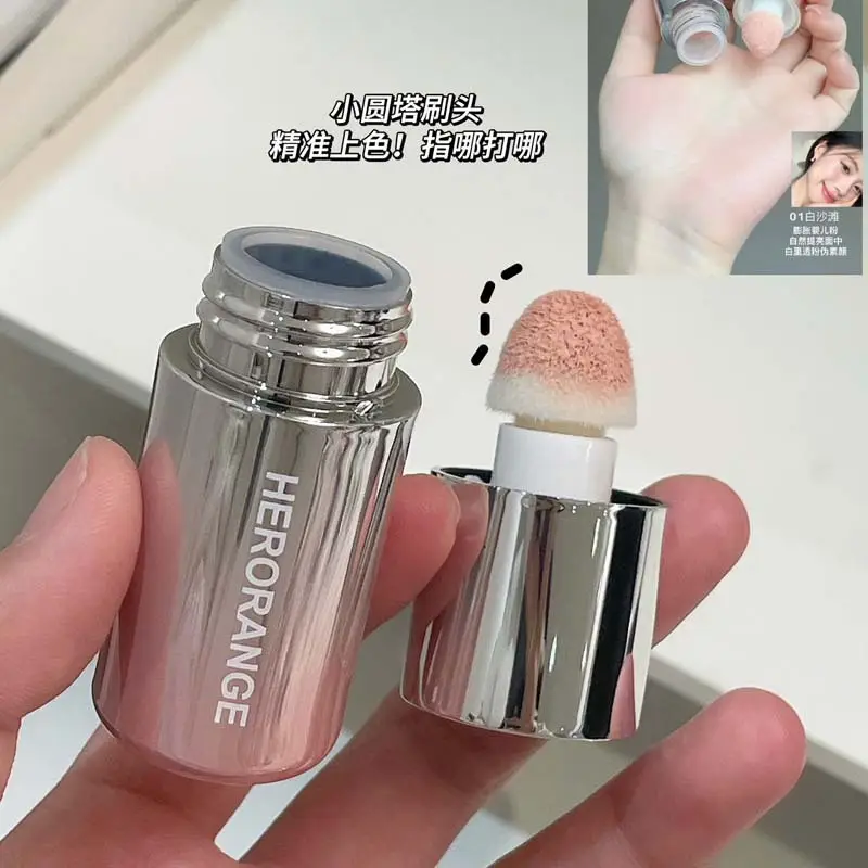 Korean Matte Blush Liquid Orange Low Saturation - Image 7