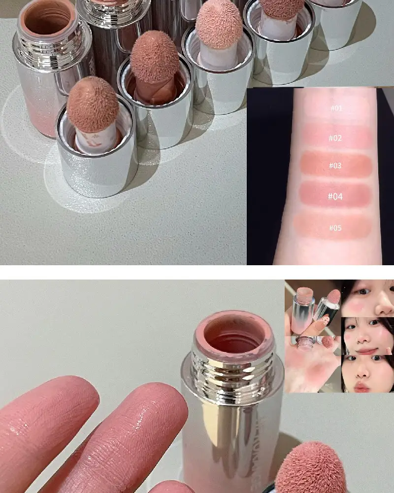 Korean Matte Blush Liquid Orange Low Saturation — feature 16