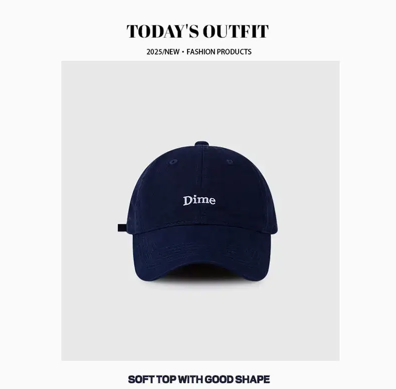 Black Embroidered Baseball Cap for Men Women — feature 11