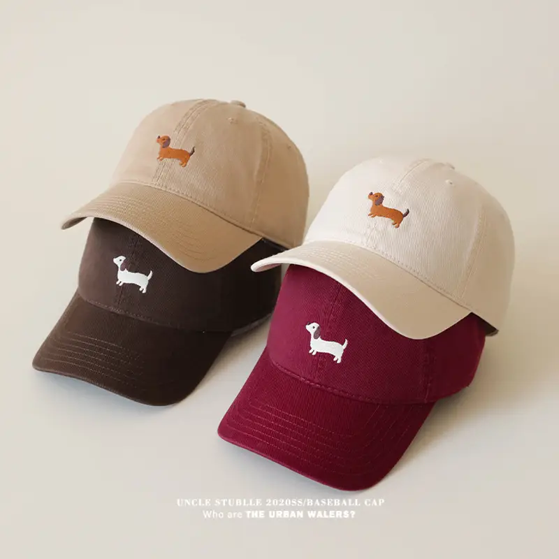 2025 New Puppy Embroidered Blue Baseball Cap - Image 14