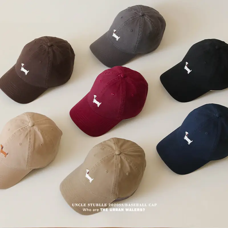 2025 New Puppy Embroidered Blue Baseball Cap — feature 19