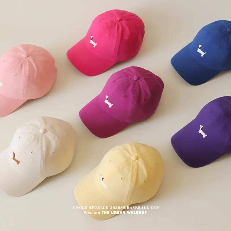 2025 New Puppy Embroidered Blue Baseball Cap — feature 2