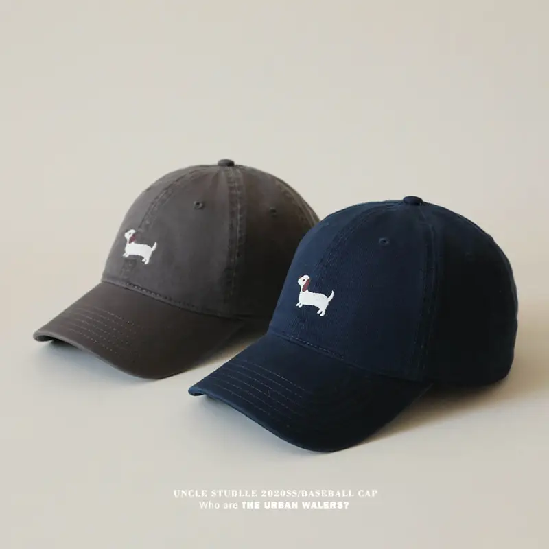 2025 New Puppy Embroidered Blue Baseball Cap — feature 24