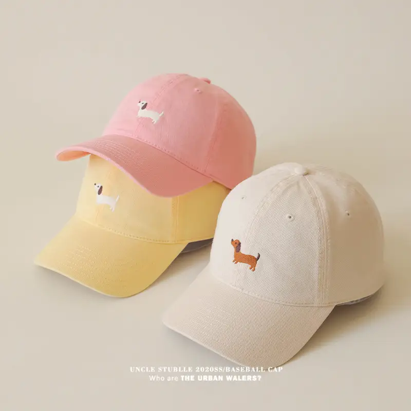2025 New Puppy Embroidered Blue Baseball Cap — feature 3