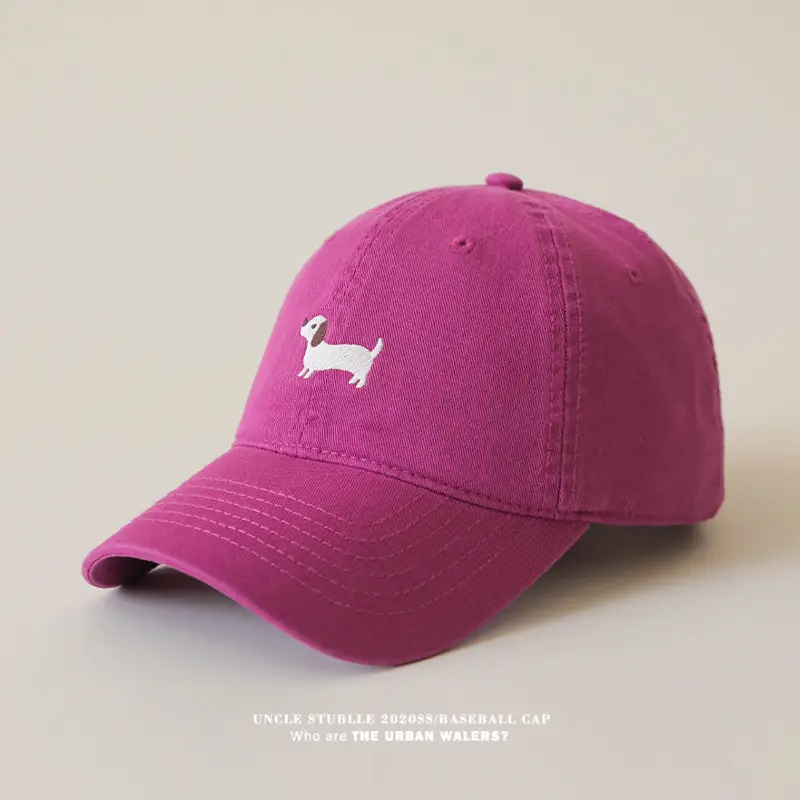 2025 New Puppy Embroidered Blue Baseball Cap — feature 7