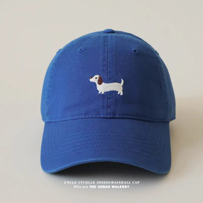 2025 New Puppy Embroidered Blue Baseball Cap — feature 9