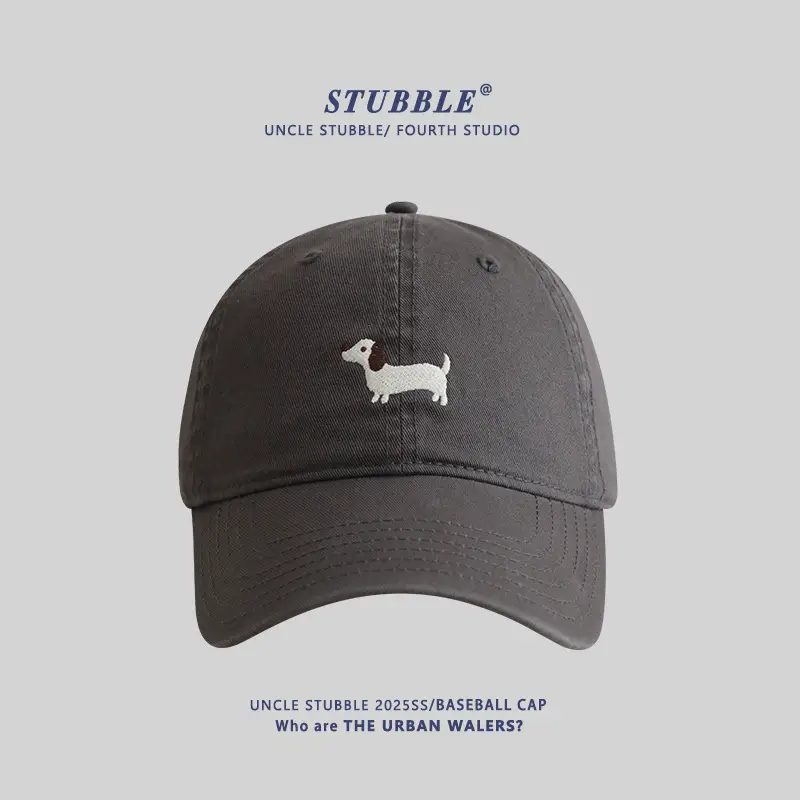 2025 New Puppy Embroidered Blue Baseball Cap - Image 9