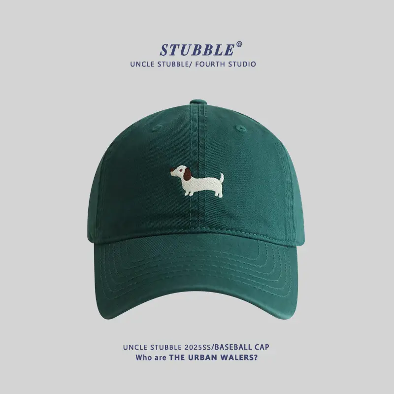 2025 New Puppy Embroidered Blue Baseball Cap - Image 10