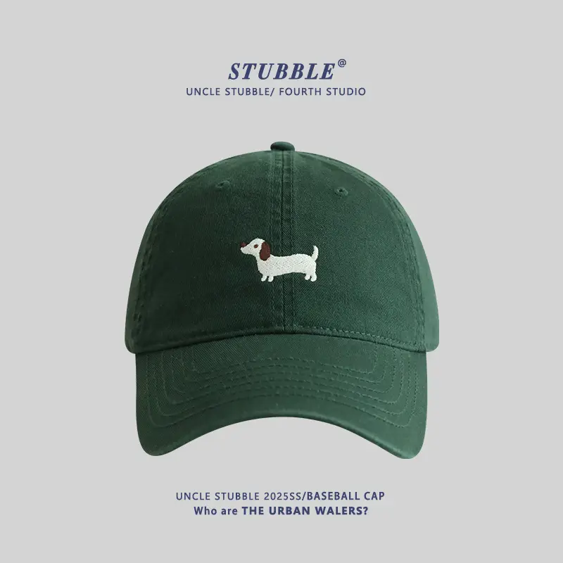 2025 New Puppy Embroidered Blue Baseball Cap - Image 11