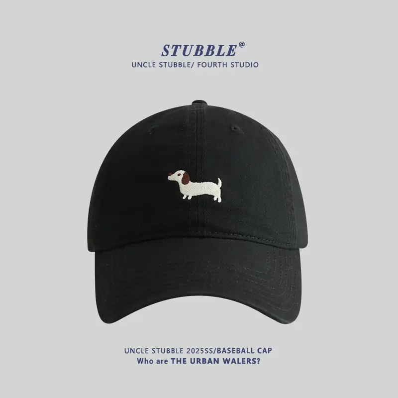 2025 New Puppy Embroidered Blue Baseball Cap - Image 12