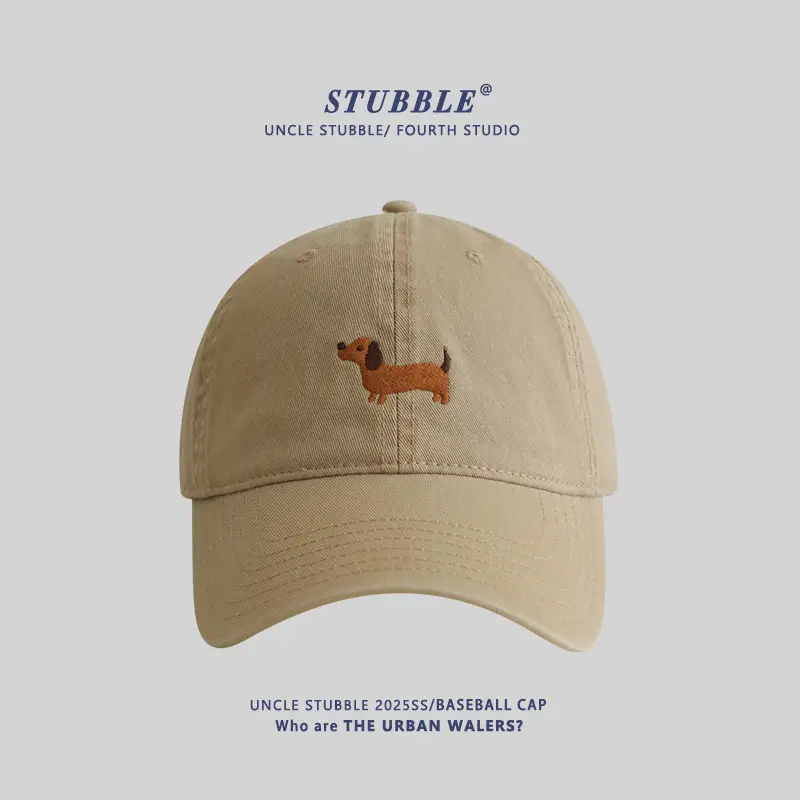 2025 New Puppy Embroidered Blue Baseball Cap - Image 2