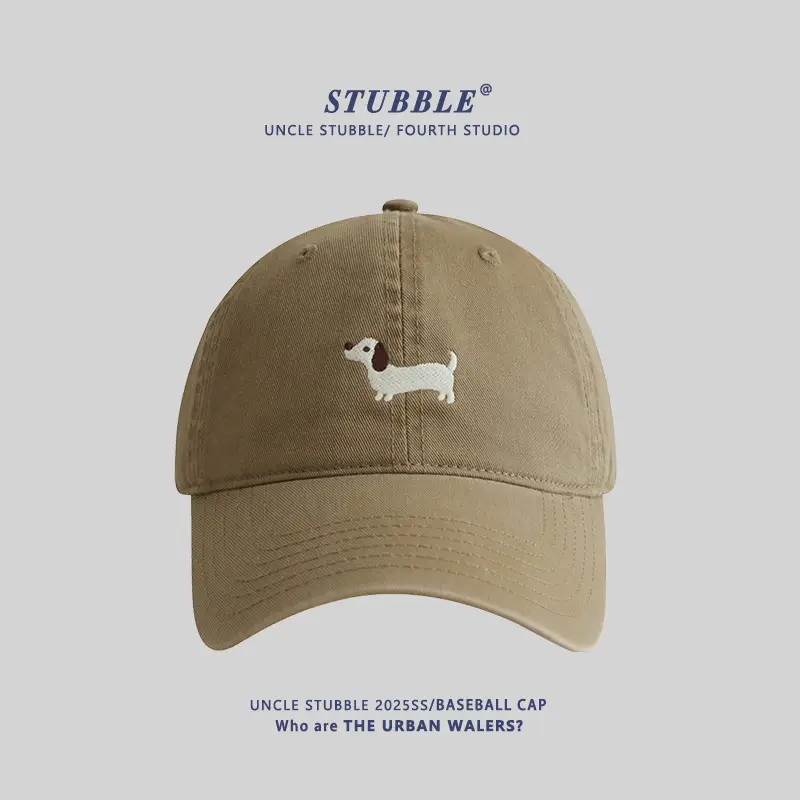 2025 New Puppy Embroidered Blue Baseball Cap - Image 3