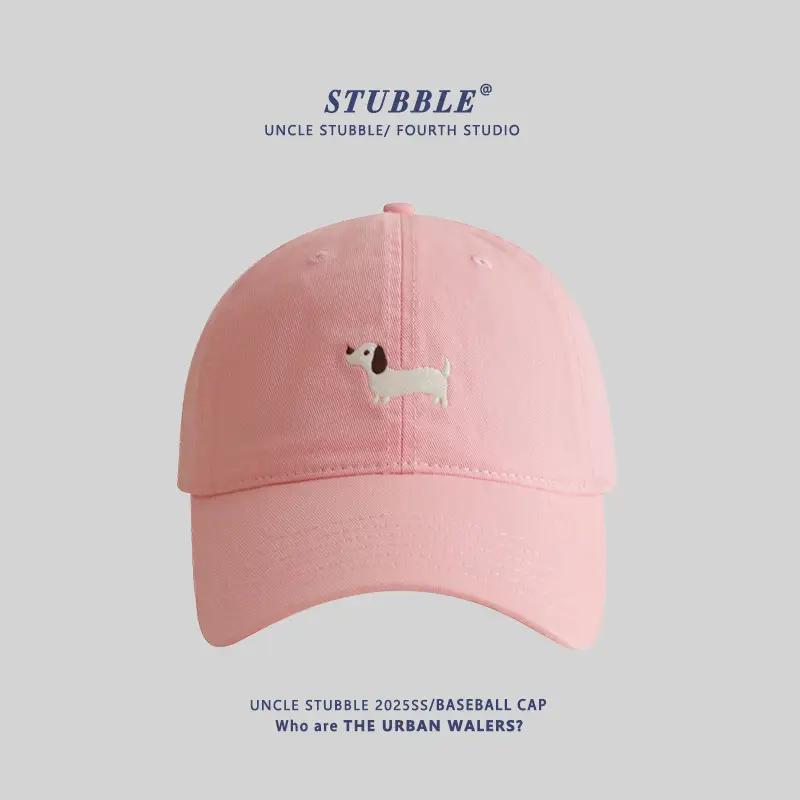 2025 New Puppy Embroidered Blue Baseball Cap - Image 4