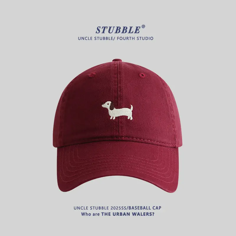 2025 New Puppy Embroidered Blue Baseball Cap - Image 6