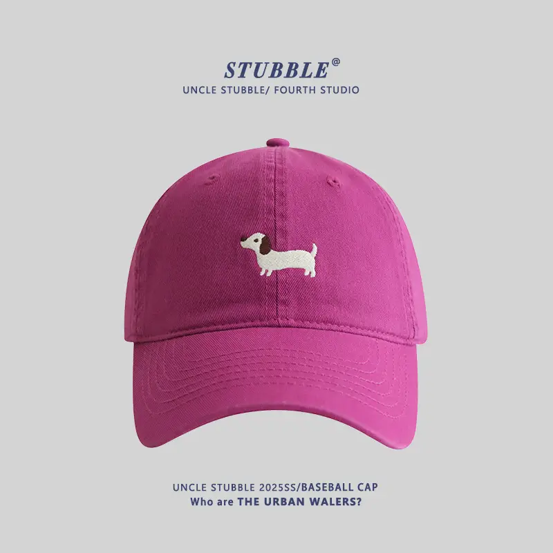 2025 New Puppy Embroidered Blue Baseball Cap - Image 7