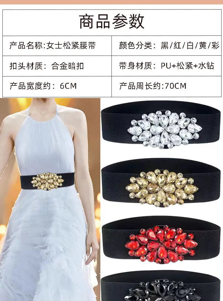 High Elastic Belt for Women's Elegant Dress — feature 6