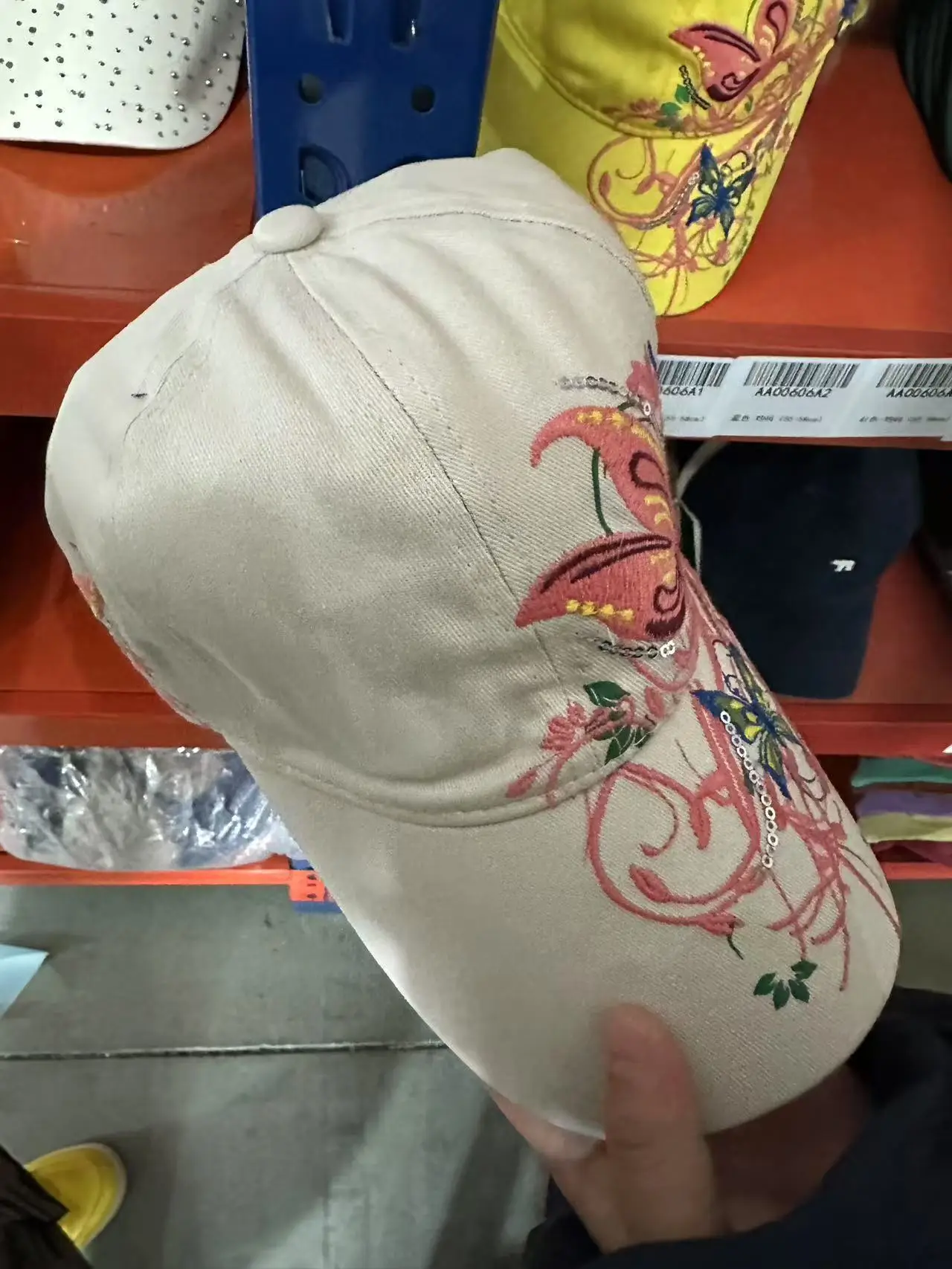 Women Korean Style Peaked Sun Hat Rose Red Soft Top Winter Outdoor Baseball Cap - Image 5
